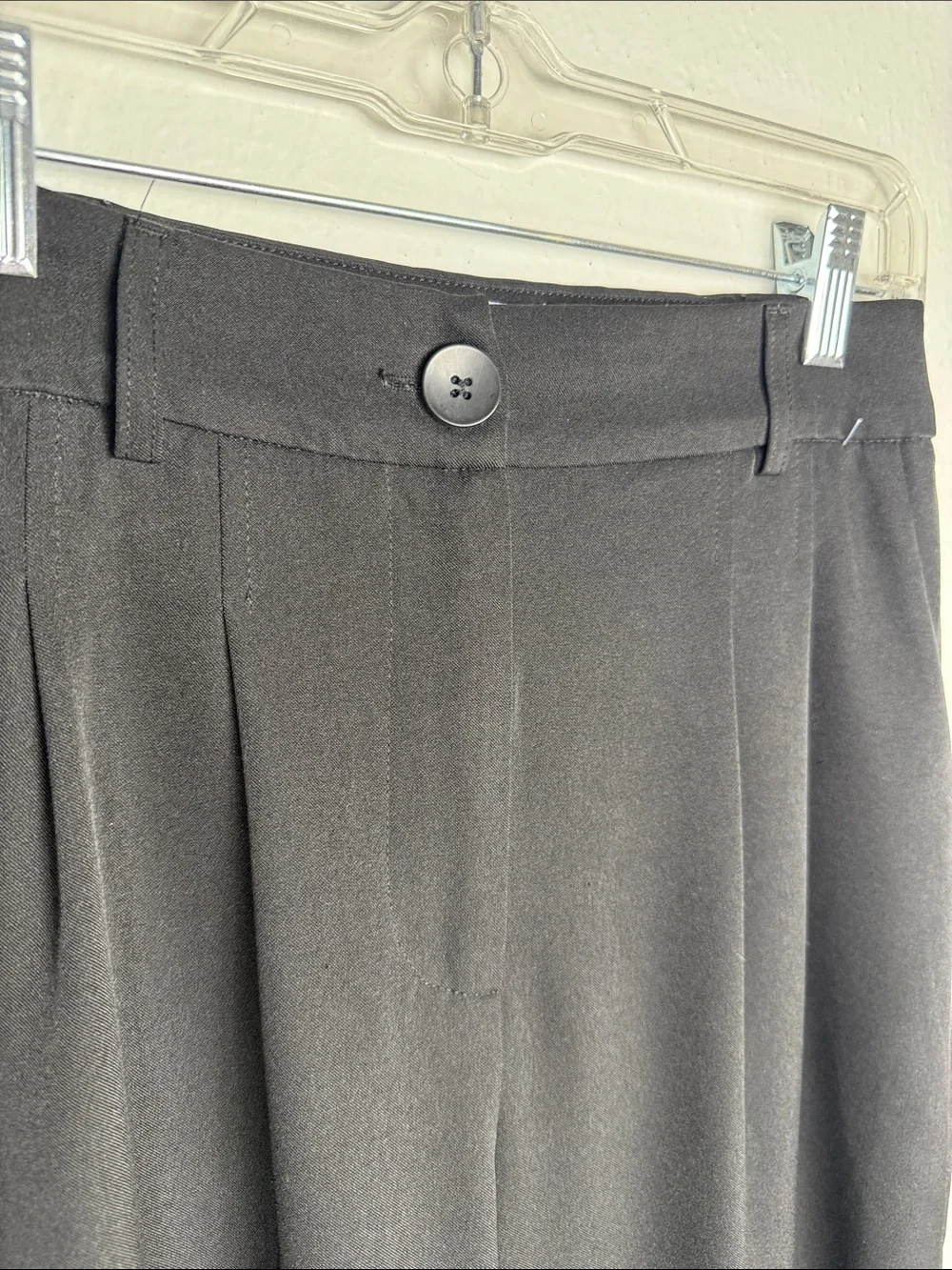 Princess Polly Black Wide-Leg Trousers